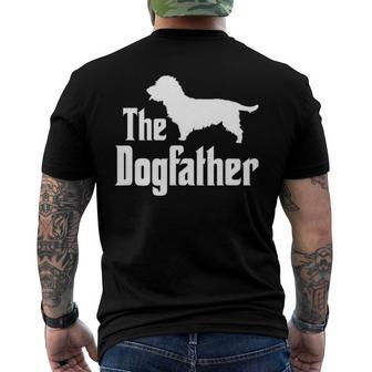 The Dogfather - Dog Glen Of Imaal Terrier Men's Back Print T-shirt | Mazezy