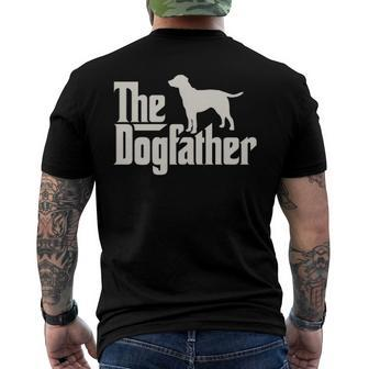 The Dogfather Labrador Dog Owner Men's Back Print T-shirt | Mazezy