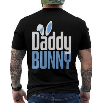 Mens Easter Daddy Bunny Costume Family Matching Easter Men's Back Print T-shirt | Mazezy