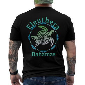 Eleuthera Vintage Tribal Turtle Men's Back Print T-shirt | Mazezy