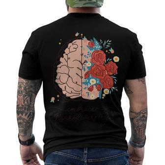 Embrace Neurodiversity Funny V3 Men's Crewneck Short Sleeve Back Print T-shirt | Favorety DE