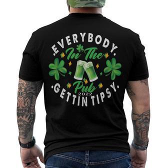 Everybody In The Pub Gettin Tipsy Men's Crewneck Short Sleeve Back Print T-shirt | Favorety CA