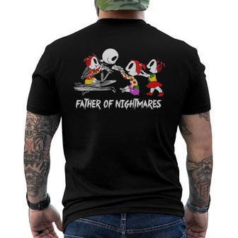 Father Of Nightmares Essential Men's Back Print T-shirt | Mazezy