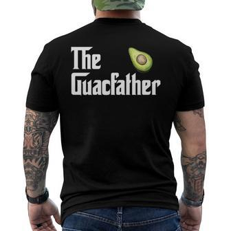 The Guacamole Father Avocado Lover Men's Back Print T-shirt | Mazezy