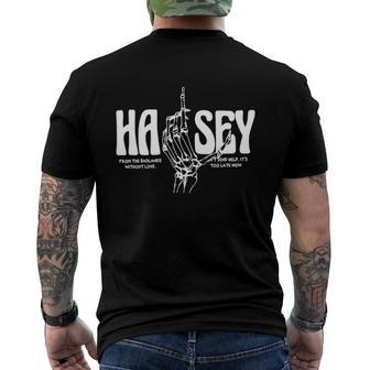 Halsey American Singer Heavy Metal Men's Back Print T-shirt | Mazezy