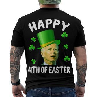 Happy 4Th Of Easter Biden St Patricks Day Men's T-shirt Back Print - Seseable