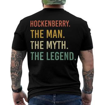 Hockenberry Name Shirt Hockenberry Family Name V4 Men's Crewneck Short Sleeve Back Print T-shirt - Monsterry