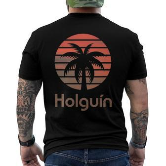 Holguín Cuba Travel Vacation Holidays Men's Back Print T-shirt | Mazezy