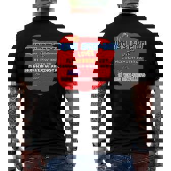 This Irish Dad Loves Microwaved Pasta Tires Techno Thrillers Men's Back Print T-shirt | Mazezy