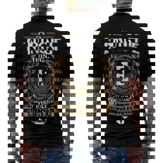 Its A Enrique Thing You Wouldnt Understand Name Men's T-shirt Back Print | Seseable CA