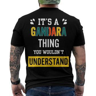 Its A Gandara Thing You Wouldnt Understand T Shirt Gandara Shirt Name Gandara 38 Men's T-Shirt Back Print - Seseable