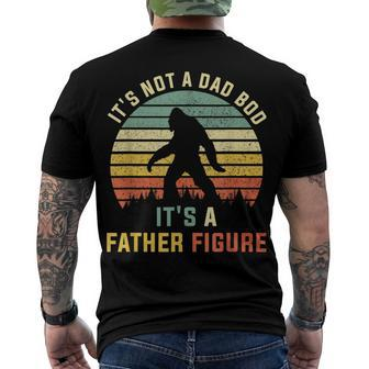 Its Not A Dad Bod Its A Father Figure Dad Bod Father Figure Men's Back Print T-shirt | Mazezy