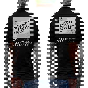 Its A Sturgill Thing You Wouldnt Understand T Shirt Sturgill Shirt Name Sturgill D Men's T-Shirt Back Print - Seseable