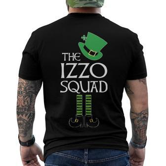 Izzo Name The Izzo Squad Leprechaun Men's T-Shirt Back Print - Seseable