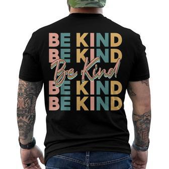 Be Kind For Women Kids Be Cool Be Kind Men's T-shirt Back Print - Seseable