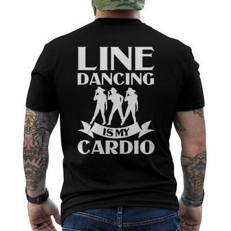 Line Dancing Clothes Country Dance Costume Line Dancer Men's Back Print T-shirt | Mazezy AU