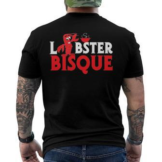- Lobster Bisque Lobster Lover Tee Men's Back Print T-shirt | Mazezy