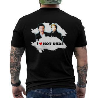 I Love Hot Dads Charlie Swan Carlisle Cullen Men's Back Print T-shirt | Mazezy