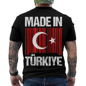 Made In Turkey Flag Turkish 8 Shirt Men's Crewneck Short Sleeve Back Print T-shirt | Favorety CA