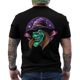 Magic Withcraft Halloween Men's Crewneck Short Sleeve Back Print T-shirt | Favorety DE