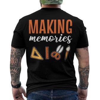 Making Memories Scrapbooking Scrapbook Men's Crewneck Short Sleeve Back Print T-shirt | Favorety DE