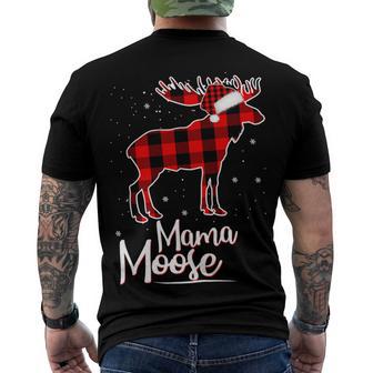 Mama Moose Matching Family Christmas 506 Shirt Men's Crewneck Short Sleeve Back Print T-shirt | Favorety CA