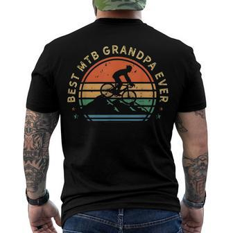 Mens Mountain Bike Retro Biking Vintage - Mtb Biker Grandpa Gifts 481 Trending Shirt Men's Crewneck Short Sleeve Back Print T-shirt | Favorety