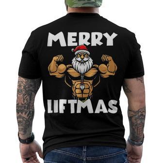 Merry Liftmas 300 Trending Shirt Men's Crewneck Short Sleeve Back Print T-shirt | Favorety UK