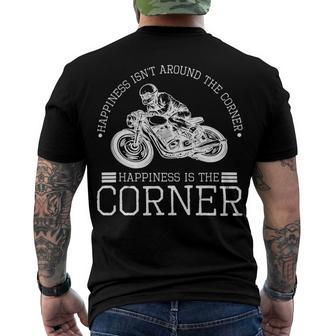 Motorcycle Motorbike Two Wheeler 491 Shirt Men's Crewneck Short Sleeve Back Print T-shirt | Favorety CA