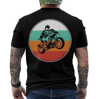 Motorcycle Racing Motorcycle Biker 484 Shirt Men's Crewneck Short Sleeve Back Print T-shirt | Favorety DE