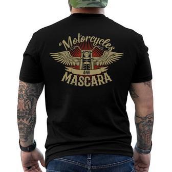 Motorcycles Mascara Moped Chopper 464 Shirt Men's Crewneck Short Sleeve Back Print T-shirt | Favorety AU