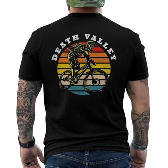 Mtb Death Valley National Park Mountain Bike California Men's Back Print T-shirt | Mazezy