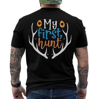 My First Hunt 706 Trending Shirt Men's Crewneck Short Sleeve Back Print T-shirt | Favorety DE