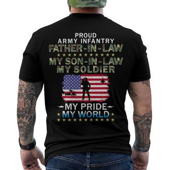 My Soninlaw Soldier Heroproud Army 686 Shirt Men's Crewneck Short Sleeve Back Print T-shirt | Favorety