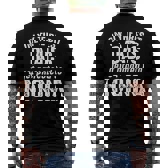Nonna Grandpa Only The Best Dads Get Promoted To Nonna Men's T-Shirt Back Print | Seseable UK