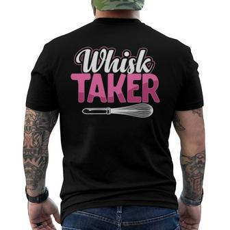 Pastry Chef Baking For Bakers Men's Back Print T-shirt | Mazezy