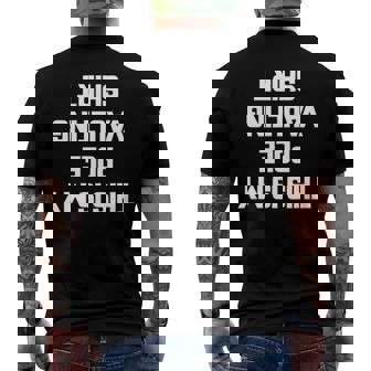 This Is My Pole Vaulting Men's Back Print T-shirt | Mazezy