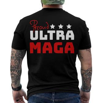 Proud Ultra Maga V6 Men's Crewneck Short Sleeve Back Print T-shirt | Favorety CA