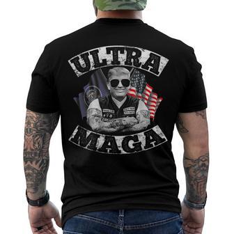 Proud Ultra Maga V7 Men's Crewneck Short Sleeve Back Print T-shirt | Favorety AU