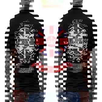 Queens Platinum Jubilee 1952 - 2022 Men's Back Print T-shirt | Mazezy