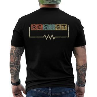Resist Vintage Electrical And Electronics Engineers Men's Crewneck Short Sleeve Back Print T-shirt - Monsterry DE
