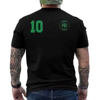 Retro Nigeria Football Jersey Nigerian Soccer Away Men's Back Print T-shirt | Mazezy