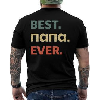 Russian Dad Present - Best Dad Ever In Russian Men's Back Print T-shirt | Mazezy
