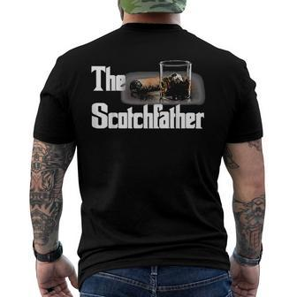 The Scotch Father Whiskey Lover From Her Classic Men's Back Print T-shirt | Mazezy