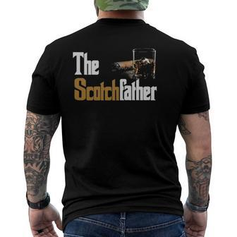 The Scotch Father Whiskey Lover From Her Men's Back Print T-shirt | Mazezy