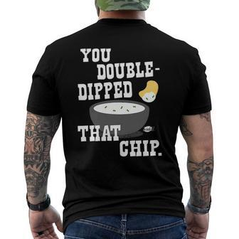 Seinfeld You Double-Dipped That Chip Men's Back Print T-shirt | Mazezy