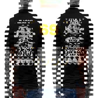Sixty Nine 69Th 69 Years Old 1953 Birthday Bday Idea Men's Back Print T-shirt | Mazezy