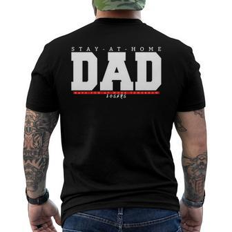 Stay At Home Dad Sahd Have Fun At Work Tomorrow Losers Men's Back Print T-shirt | Mazezy