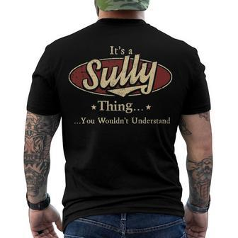 Sully Name Print T Shirts Shirts With Name Sully Men's T-Shirt Back Print - Seseable