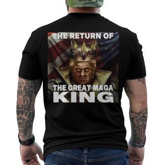 The Return Of The Great Maga King 3 Shirt Men's Crewneck Short Sleeve Back Print T-shirt | Favorety